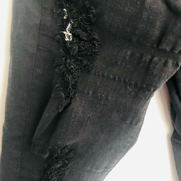 Express Jeans Women Size 6L Black Mid Rise Legging Cotton - Picture 4 of 8